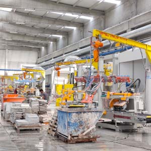 Vakumla Mermer Strip Boşaltma Sistemleri