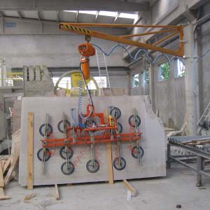 Vakumla Mermer Plaka Kaldırma - Vacuum-Lifting For Marble Slab