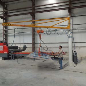 Vakumla Mermer Plaka Kaldırma - Vacuum-Lifting For Marble Slab