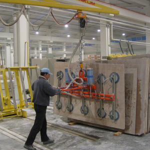 Vakumla Mermer Plaka Kaldırma - Vacuum-Lifting For Marble Slab