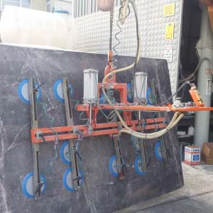 Vakumla Mermer Plaka Kaldırma - Vacuum-Lifting For Marble Slab