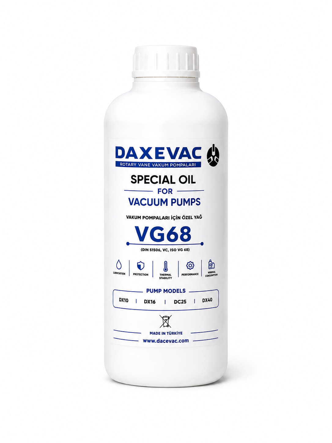 VG68 Vakum Pompa Yağı